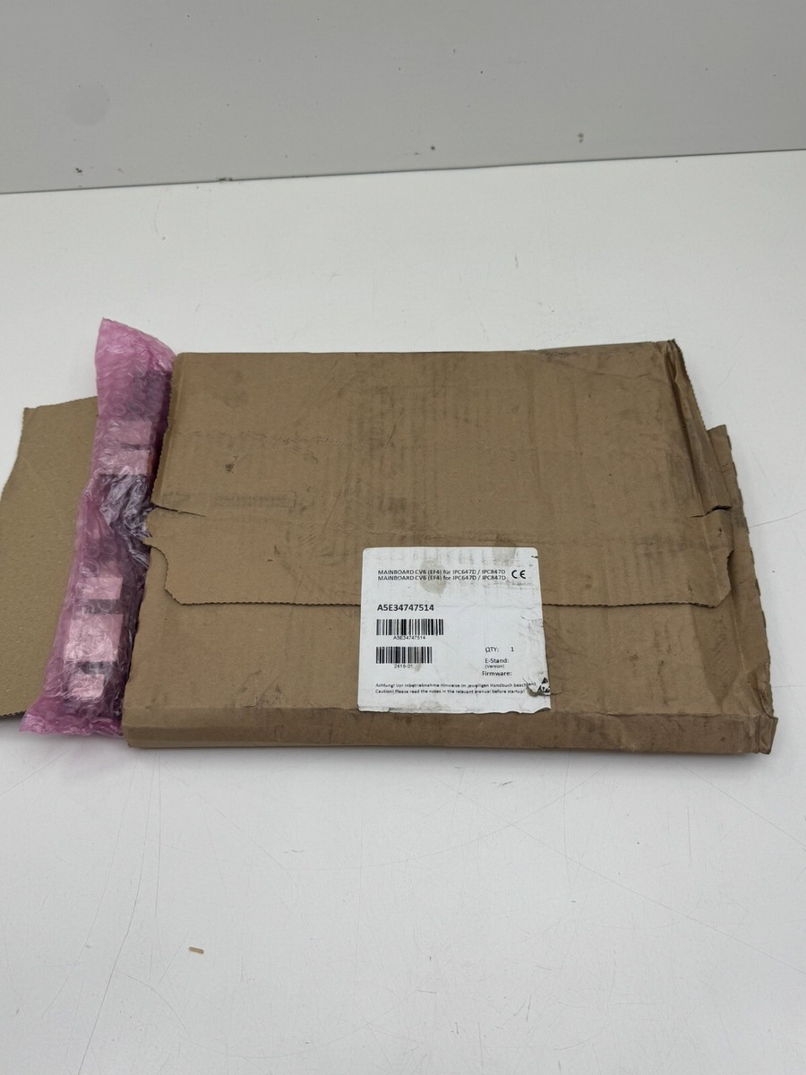 SIEMENS A5E34747514 MAINBOARD CV6 (EF4) FOR IPC674D / IPC847D