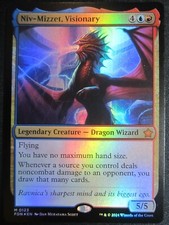 Niv-Mizzet Visionary Magic the Gathering MtG Foundations FOIL