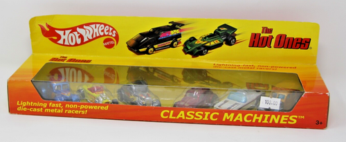 The Hot Ones Hot Wheels Classic Machines Set of 6 Cars Mustang Volkswagen Bug