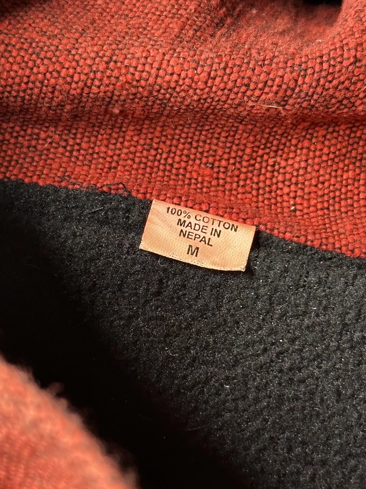 Sudadera con capucha de algodón napal mediano para mujer cremallera completa diseño único Foto 2 de 4