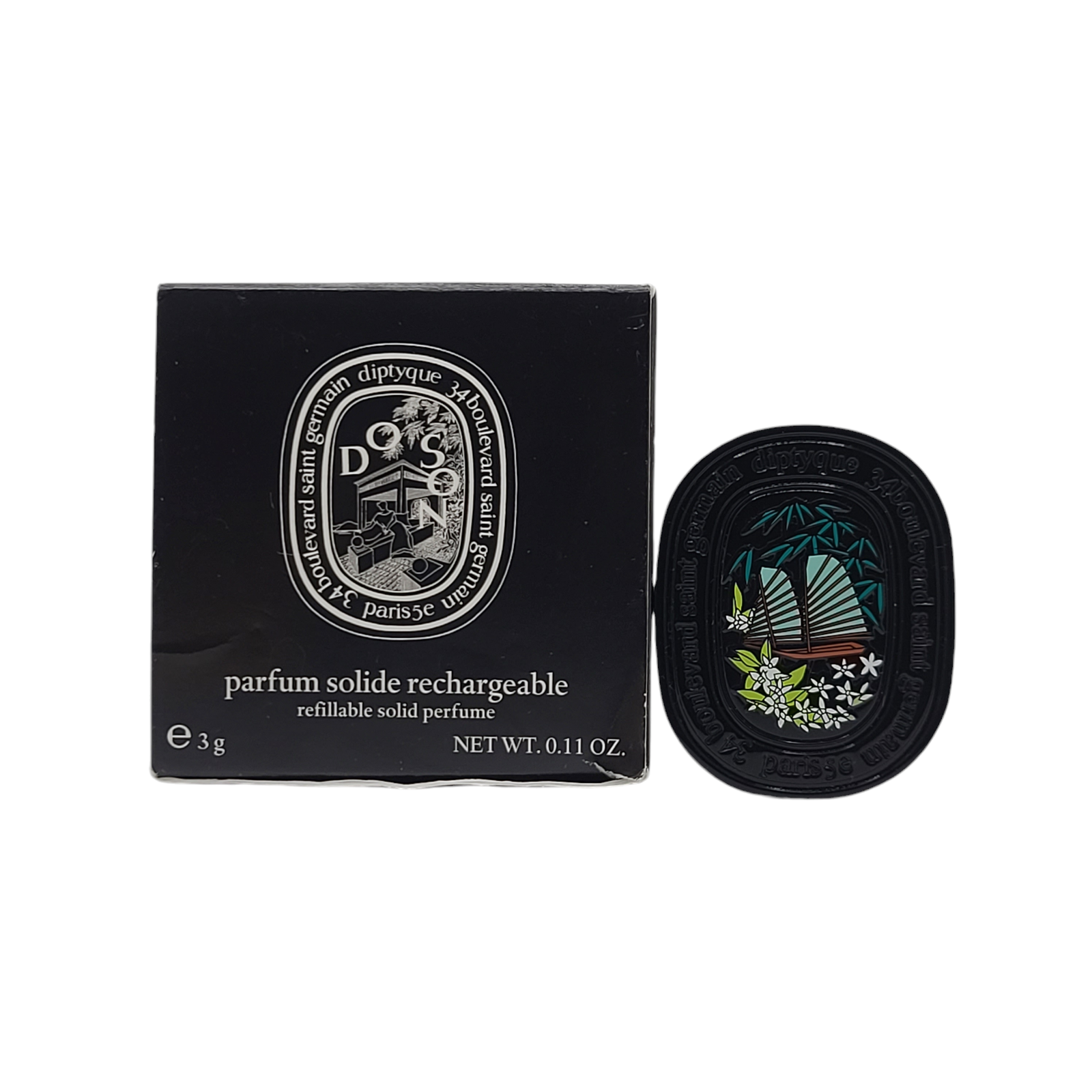 Diptyque Do Son Refillable Solid Perfume 3g/0.11oz *Case Only*