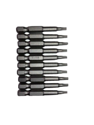 Torx 5-point T10 Screwdriver Drill Insert Power Bit 10 Pack