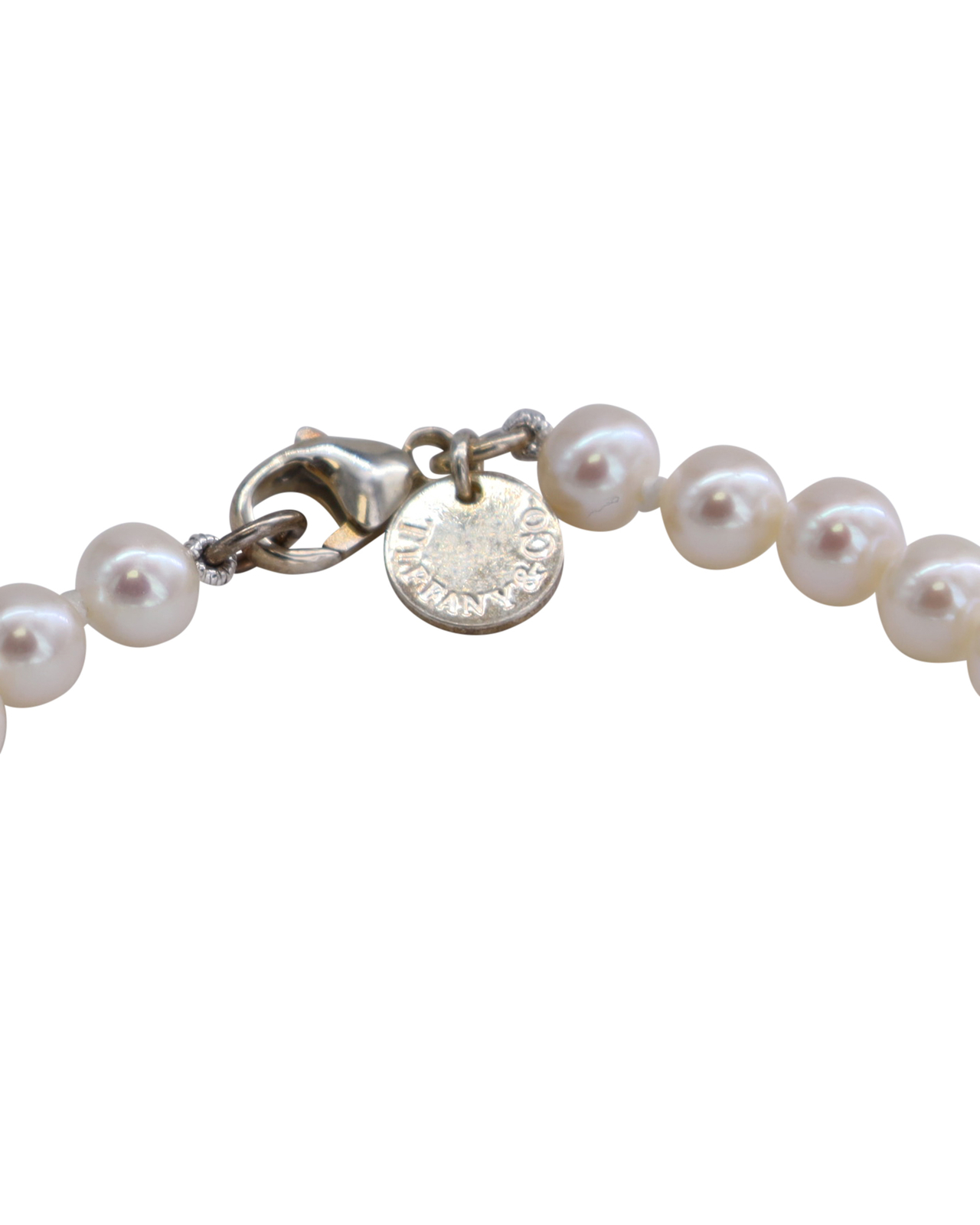 Tiffany & Co Women's Iconic Ziegfeld Collection Pearl Bracelet With