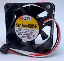 Sanyo 9WF0624H404 DC24V 0.15A 3-Pin Cooling Fan