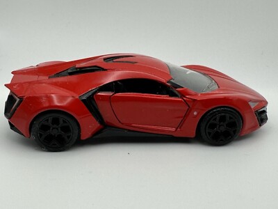 Jada Toys Fast & Furious Lykan Hypersport Diecast 2017 1/32 Scale