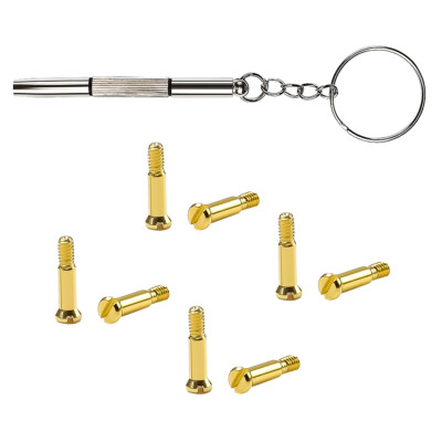4/8 PCS Replacement Temple Hinge Screws for Ray-Ban RB2168