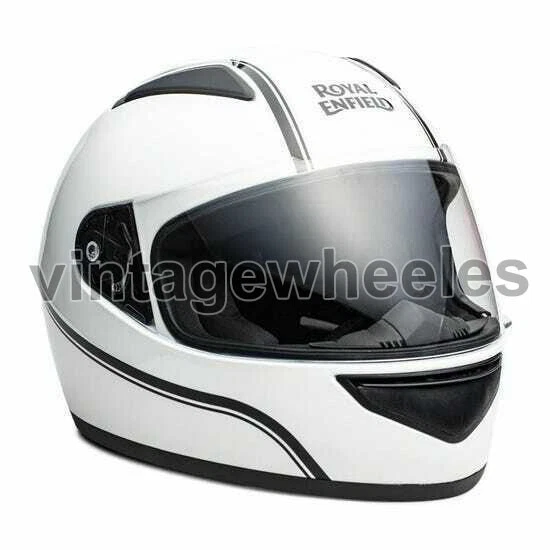 Royal enfield helmet silver cheap colour