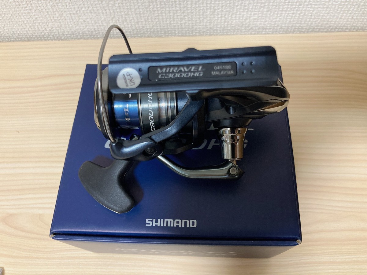 Spinning Reel 22 MIRAVEL C3000HG Gear Ratio 6.2:1 Fishing