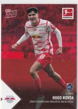Topps Now 2021 Bundesliga Card 56 Hugo Novoa Rookie Card RC 72/99 Red Parallel. rookie card picture