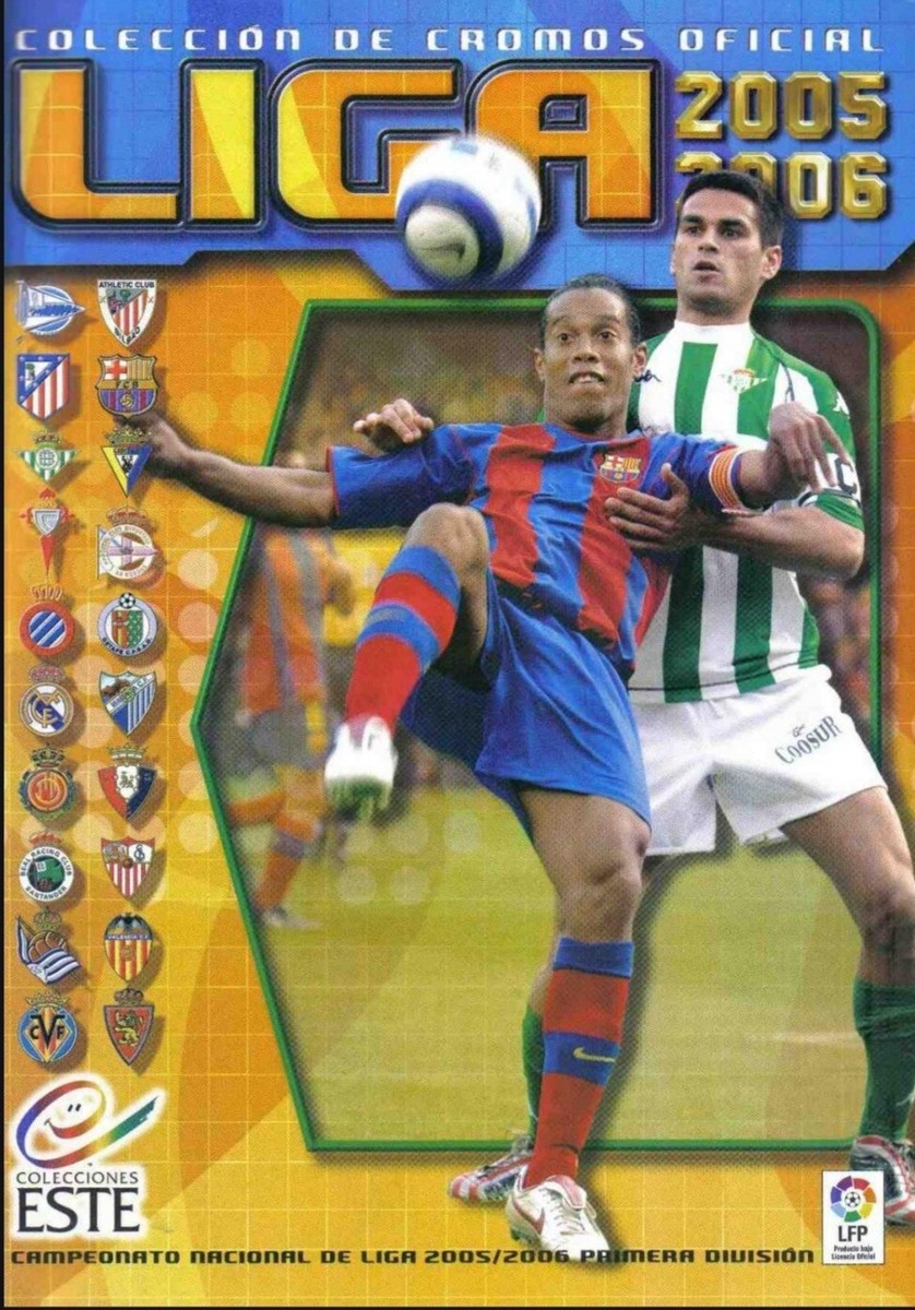 LIGA ESPNOLA 04-05、05-06 SEASON REVIEW Liga Española 2005-2006 Panini Album Digital Edition on PDF