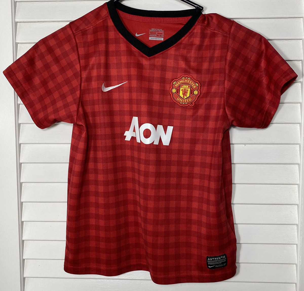 ウェア Nike soccer jersey Manchester United 2009 NIKE MANCHESTER UNITED Checkered Soccer Jersey Kit