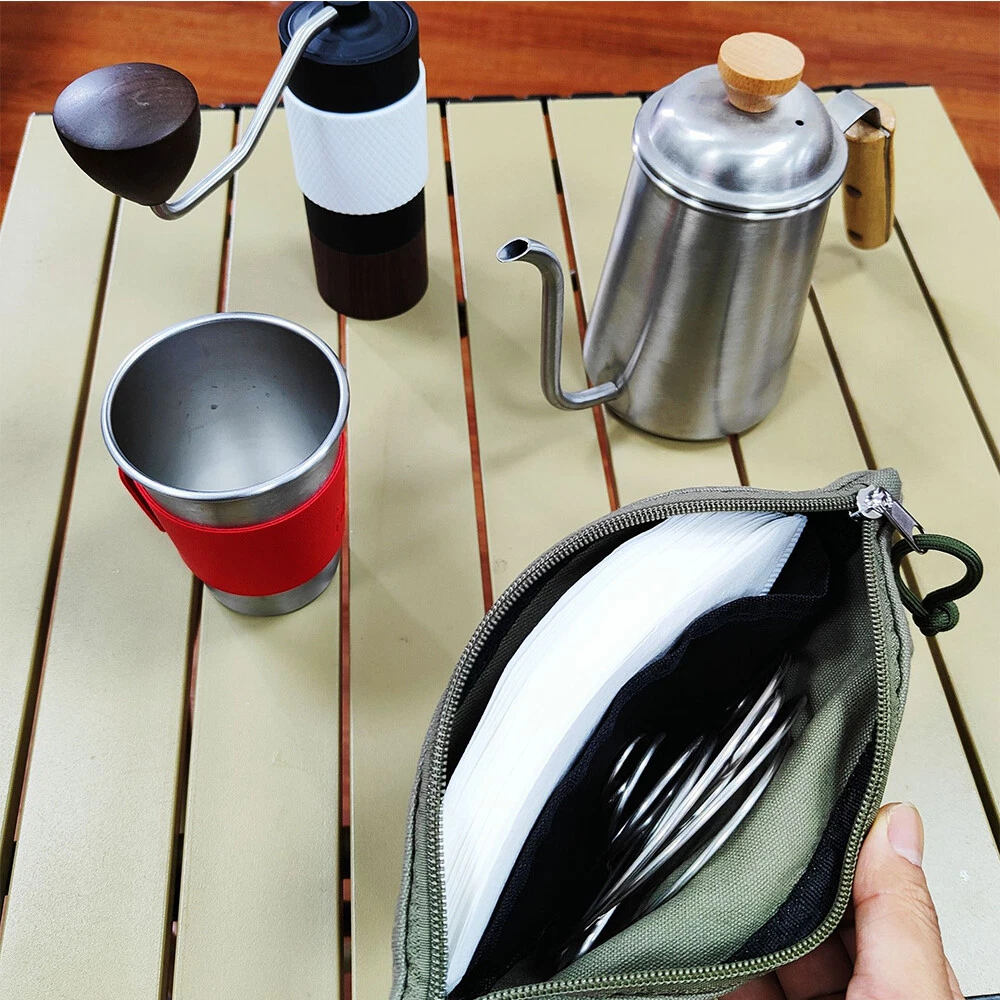 Camping top coffee filter