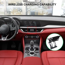 Cell Phone Bracket Dashboard Mobile Holder Mount For Alfa Romeo Stelvio 2017-22