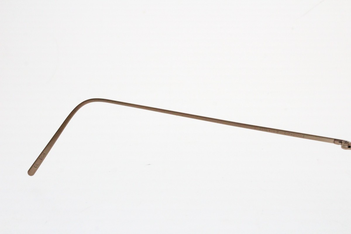 VTG Oliver Peoples Eyeglasses OP 2002 Bronze Metal BCH 50-16 VTG Oliver Peoples Eyeglasses OP 2002 Bronze Metal BCH 50-16