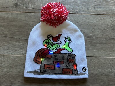 The Grinch Who Stole Christmas Light Up Christmas Tree Kid's Pom