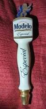 Modelo Especial Cerveza Gold Lion Beer Tap Handle 13.5” Tall Great Condition