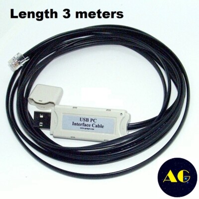 USB PC Interface Cable for Celestron NexStar 3m
