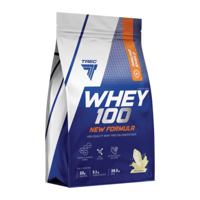 Trec Nutrition Whey 100 New Formula 700g Beutel (29,99 /Kg) MHD 02/26