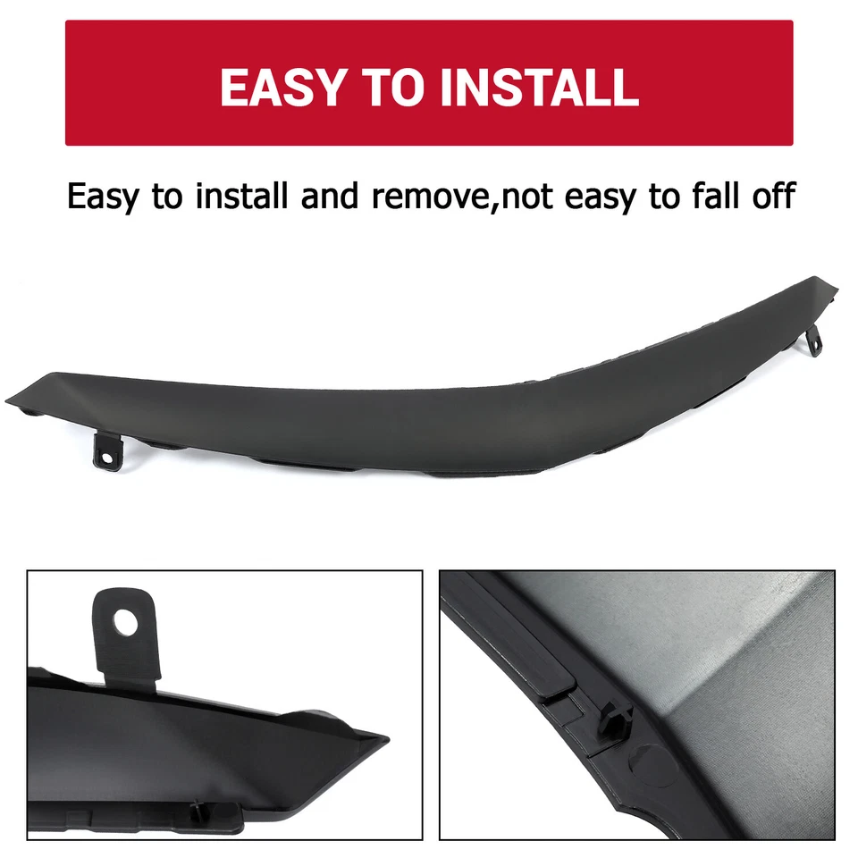 HECASA Upper Grille Trim Molding For Acura ILX 2016-2018 AC1217106 71127TX6A50ZE Foto 3 de 4