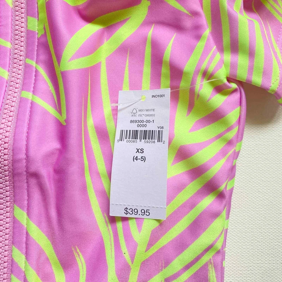 Nuevo con etiquetas Traje de baño Gap GapKids reciclado protector contra erupciones manga corta de una pieza (XS) para niñas Foto 4 de 4