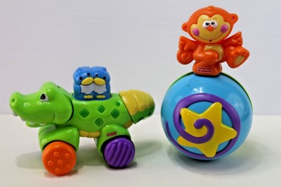 fisher price alligator ball toy