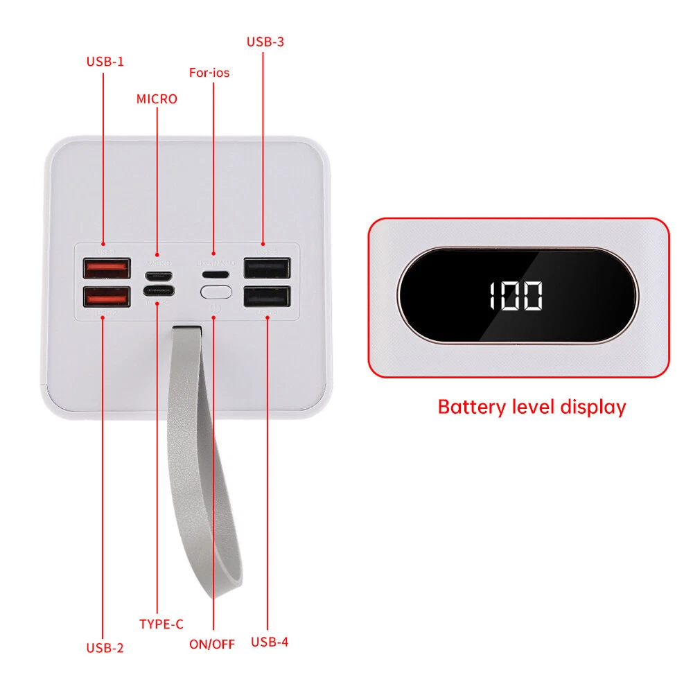 Power Bank DIY Case Battery 28*18650 Fast Charger Box Shell Kit No Battery Power Bank DIY Case Battery 28*18650 Fast Charger Box Shell Kit No Battery