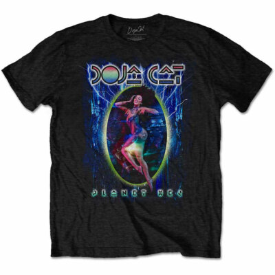T-Shirt Doja Cat Planet Her schwarz NEU OFFIZIELL