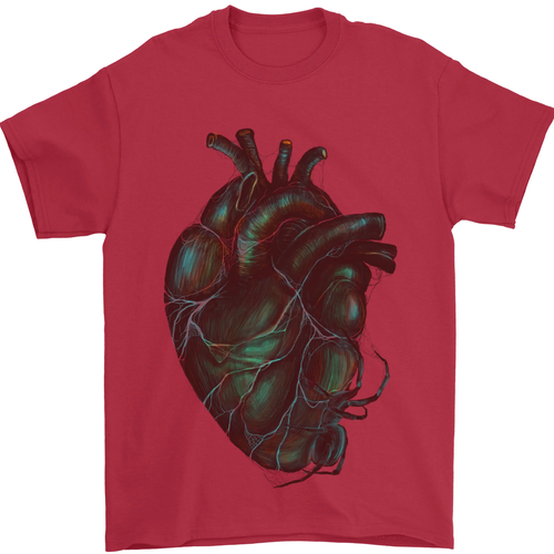 Rotten Heart Gothic Demon Satan Skull Evil Herren T-Shirt 100% Baumwolle - Bild 11 von 73