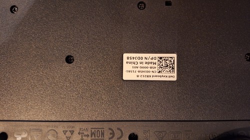 New Dell Wired QUIET Keyboard Black - Picture 4 of 5