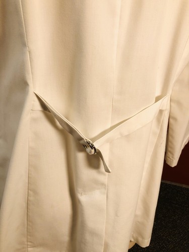 Barco Lab Coat Pharmacist Doctor Nurse White Pockets Shirt Size 16 Style #1891 - Picture 6 of 8