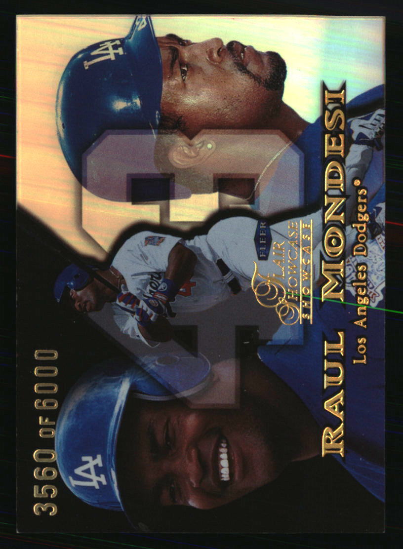 Paul Mondesi 1999 Flair Showcase 3560/6000 #98 Baseball Card | eBay