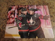 JARED MCISAAC SIGNED 8X10 MATTE PHOTO DETROIT RED WINGS TEAM CANADA (A)