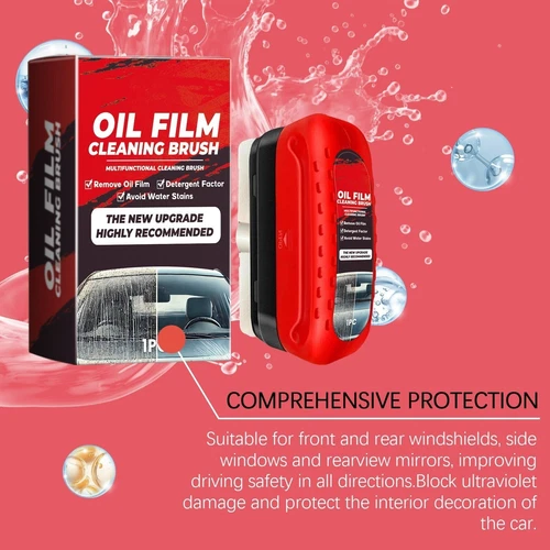 Windshield Cleaner Tool Car Glass Oil Film Cleaner 120ml Capacity 1PC - Picture 3 of 8