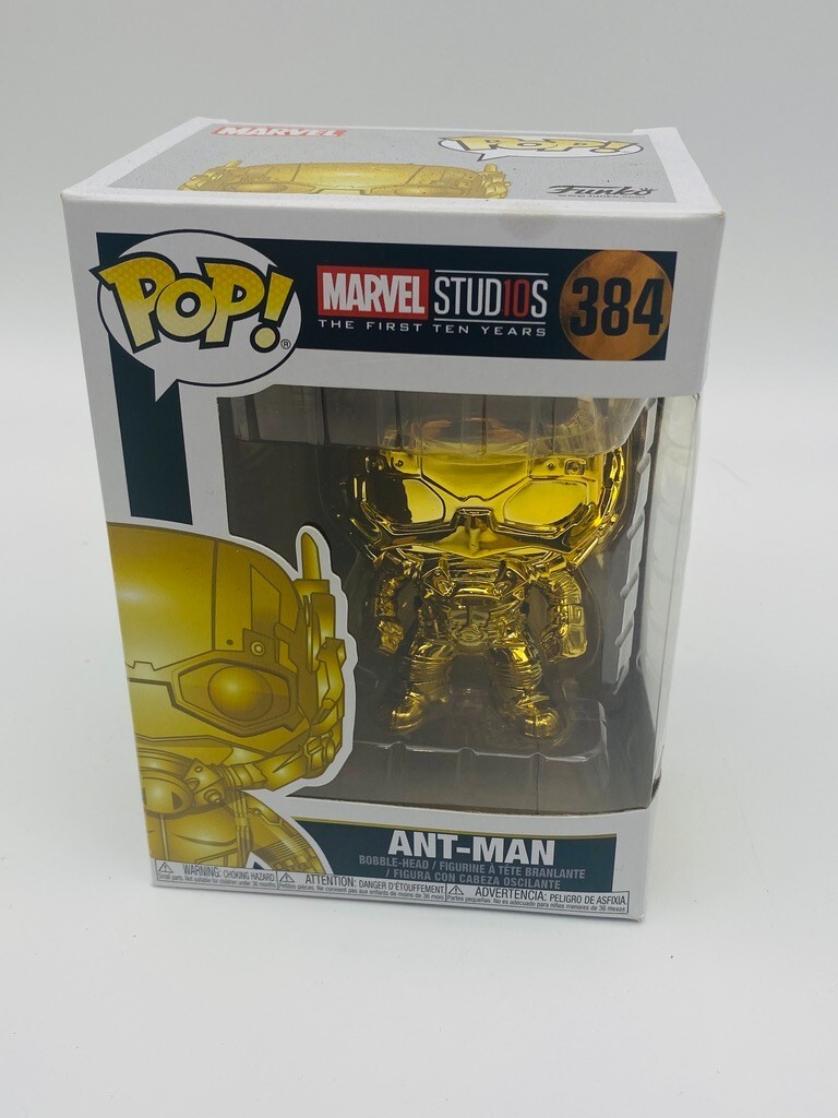 Funko POP! ゴールド ANT-MAN 384 Funko Pop Marvel Studios : ANT-MAN #384 Vinyl Figure 