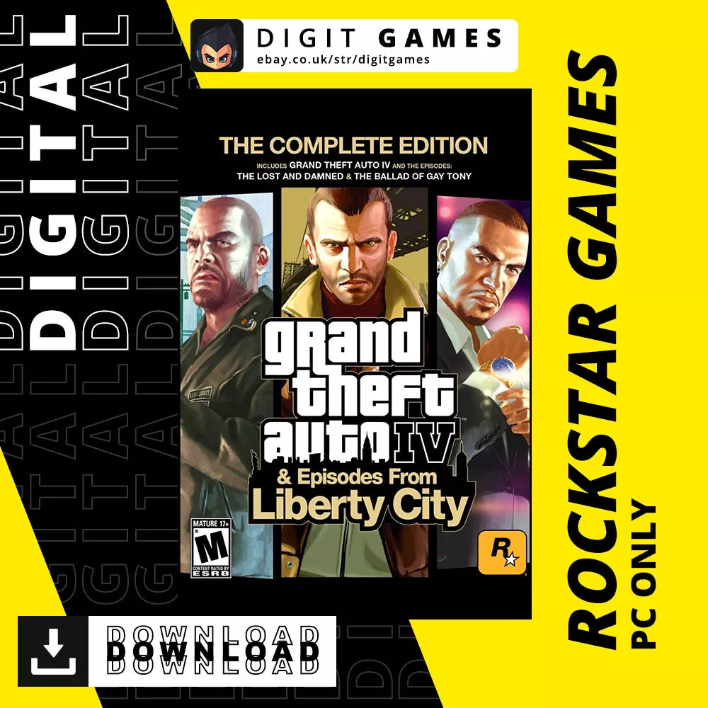 Buy Grand Theft Auto IV  Complete Edition (PC) - Rockstar Key - GLOBAL -  Cheap - !