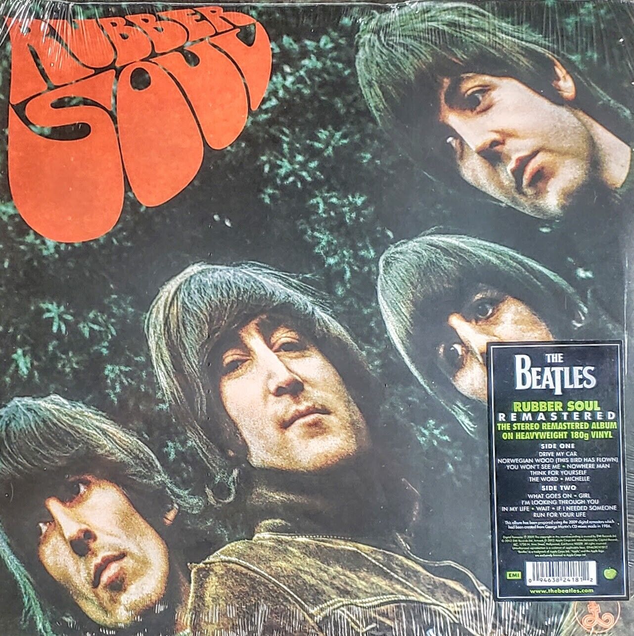 THE BEATLES RUBBER SOUL - 180 GRAM VINYL REMASTERED " NEW, SEALED"