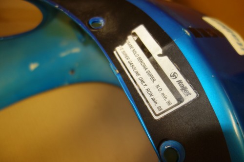 ITALJET F50 Formula50 formula 50 scooter set of rear panels DAMAGED - Picture 5 of 8