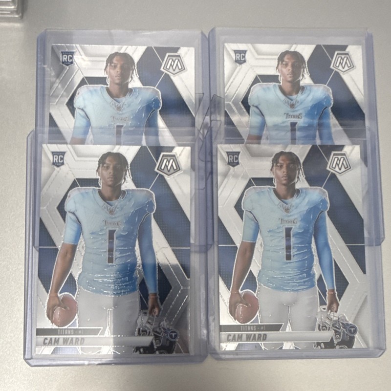 Panini Mosaic Football Cam Ward Rookie #272 Titans NFL 2023 Lot of 4 Cards