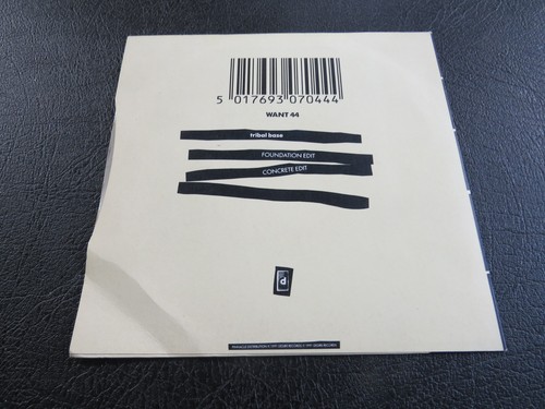 REBEL MC feat Tenor Fly & Barrington Levy - Tribal Base - 7" Single - 1991 - Picture 2 of 3