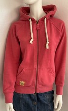 JOULES Full Zip Dark Pink Hoodie Size 10 Excellent Condition Free P&P