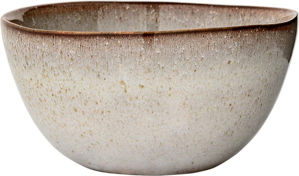 Bloomingville Sandrine Schale, Natur, Steingut 700 Ml - Ø 15 Colour Code Nature-image