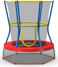 Mini Trampoline with Enclosure Net