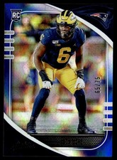 2020 Panini Absolute Josh Uche Rookie 65/75 Michigan Wolverines #164