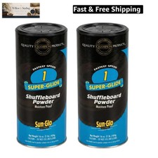 Speed Super Glide Shuffleboard Powder Fastest Wax for Long Pro Tables S...