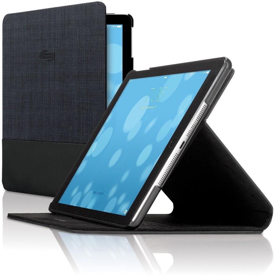 Solo Velocity Carrying Case iPad Air iPad Air 2 (Navy)