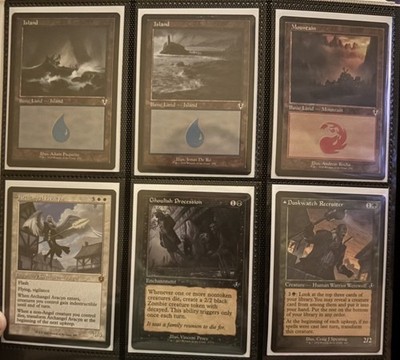 Magic: The Gathering Innistrad Remastered Retro Frame Lot (6 Cards)