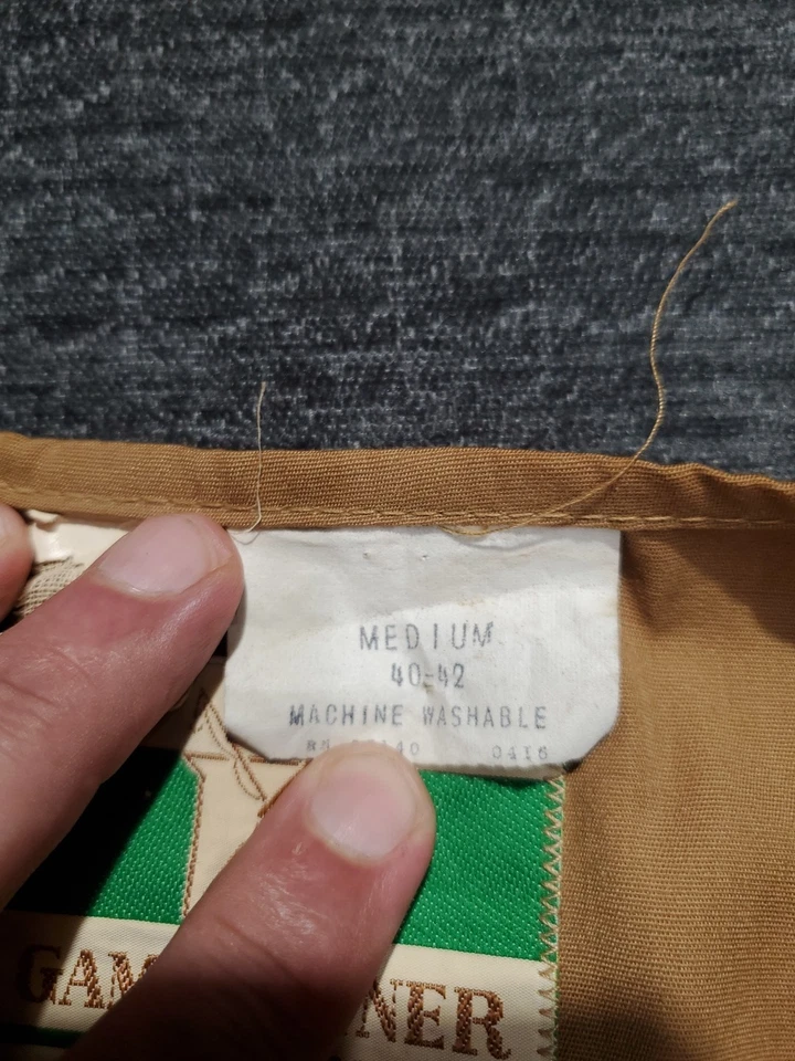 Vintage Game Winner Bird Vest Size M! Bag More Birds Then Ur Buddies W/this Vest - Image 3 of 4