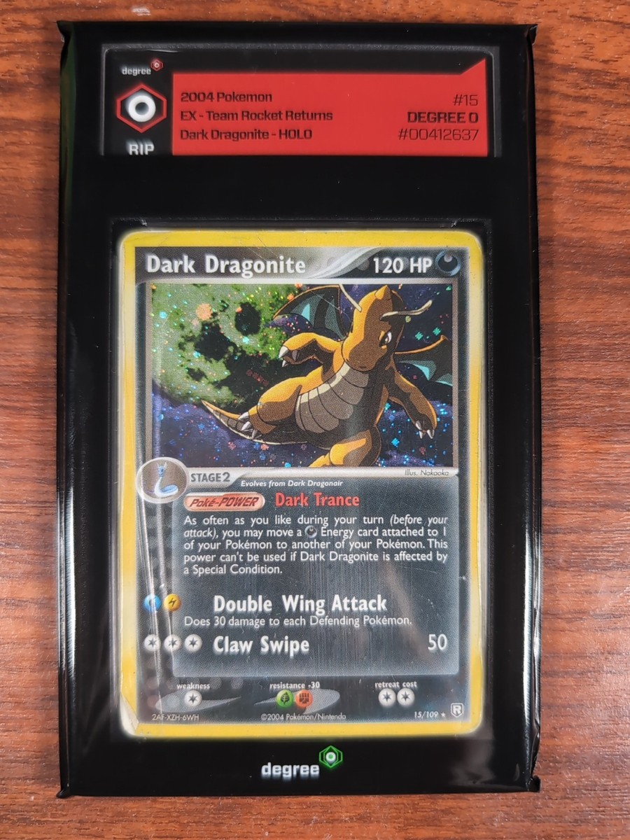 Dark Dragonite 15/109 Team Rocket Returns Holo DEGREE 0