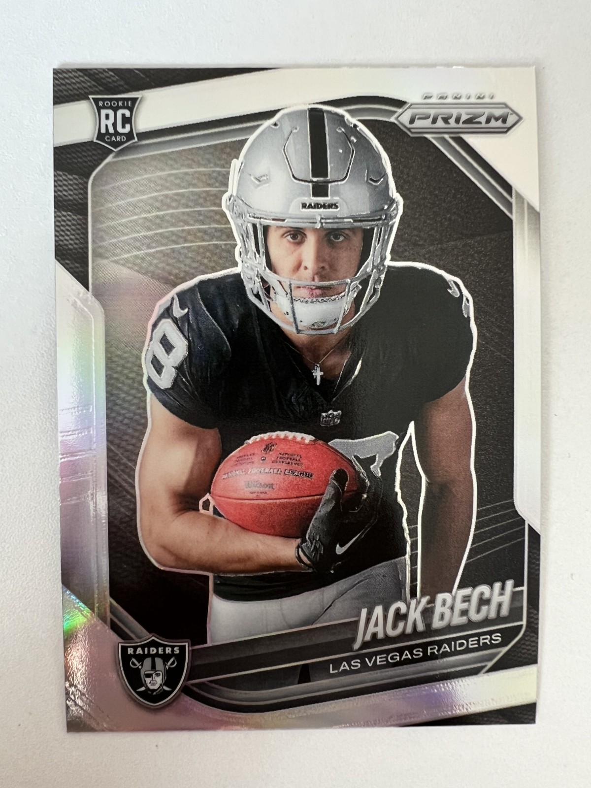 2025 Panini Prizm - Rookie Variation Jack Bech #420 Silver Prizm (RC)