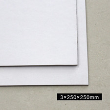 White Cardboard Sheets Hard Cardboards Art Craft Pads 3 250 250mm Model DIY